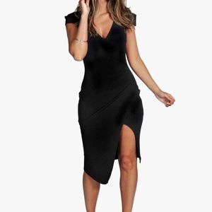 Midi Cap Sleeve Dress